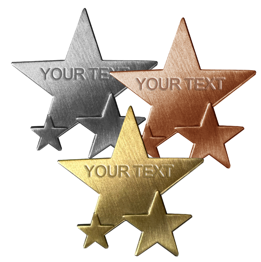Create your own Triple Star Badges