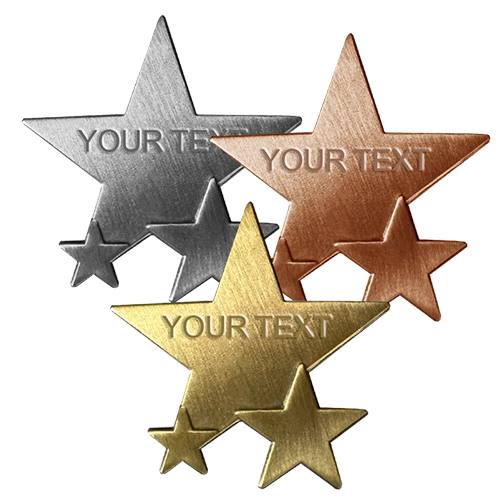 Create your own Triple Star Badges