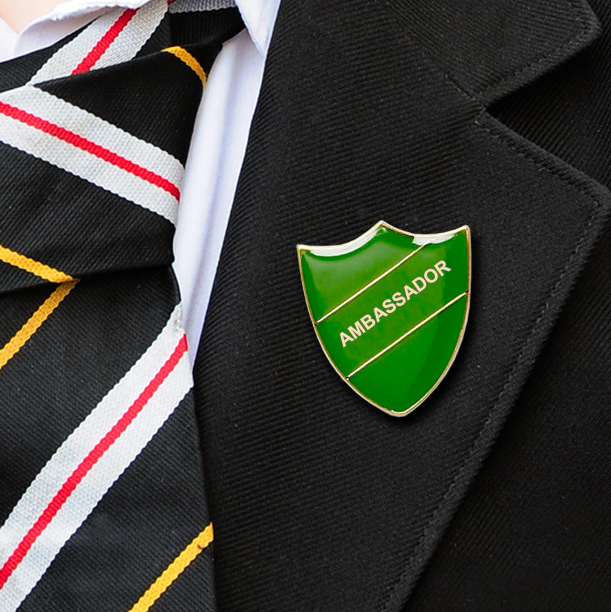 Green Ambassador Shield Badge-2