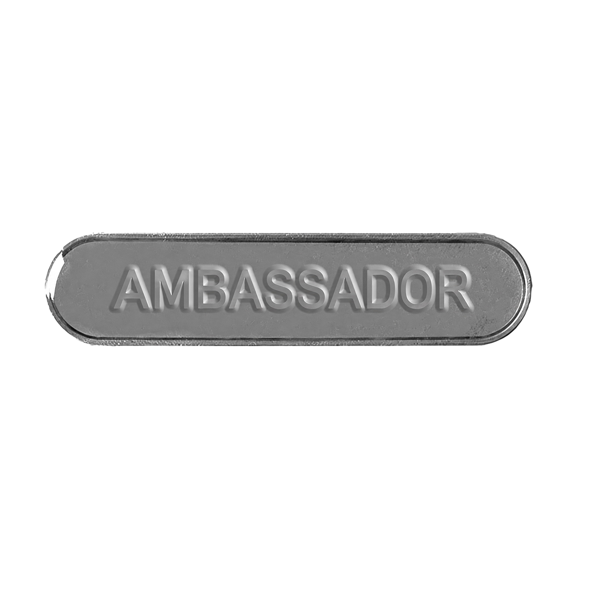 AMBASSADOR Text Bar Badge (PACK OF 5)