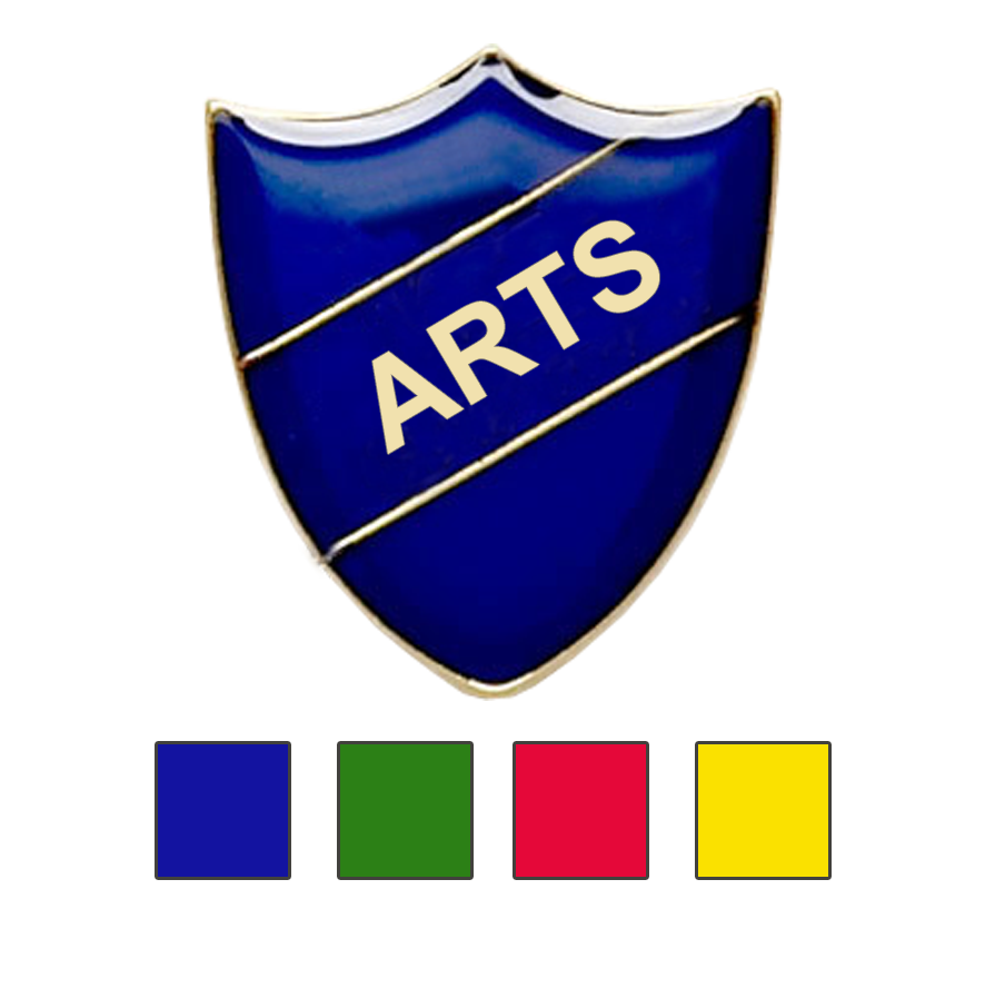 Arts shield school badge-0