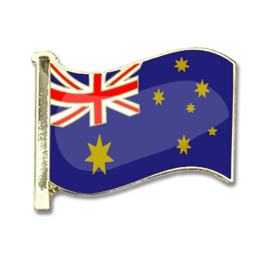 Australia Flag Badge-0