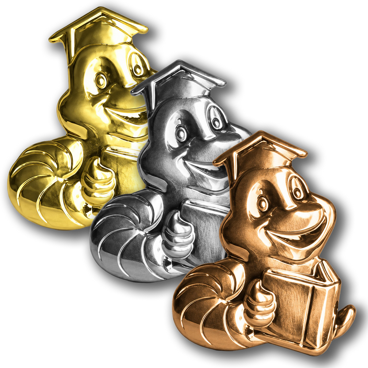 BOOKWORM BADGE (pack of 5)