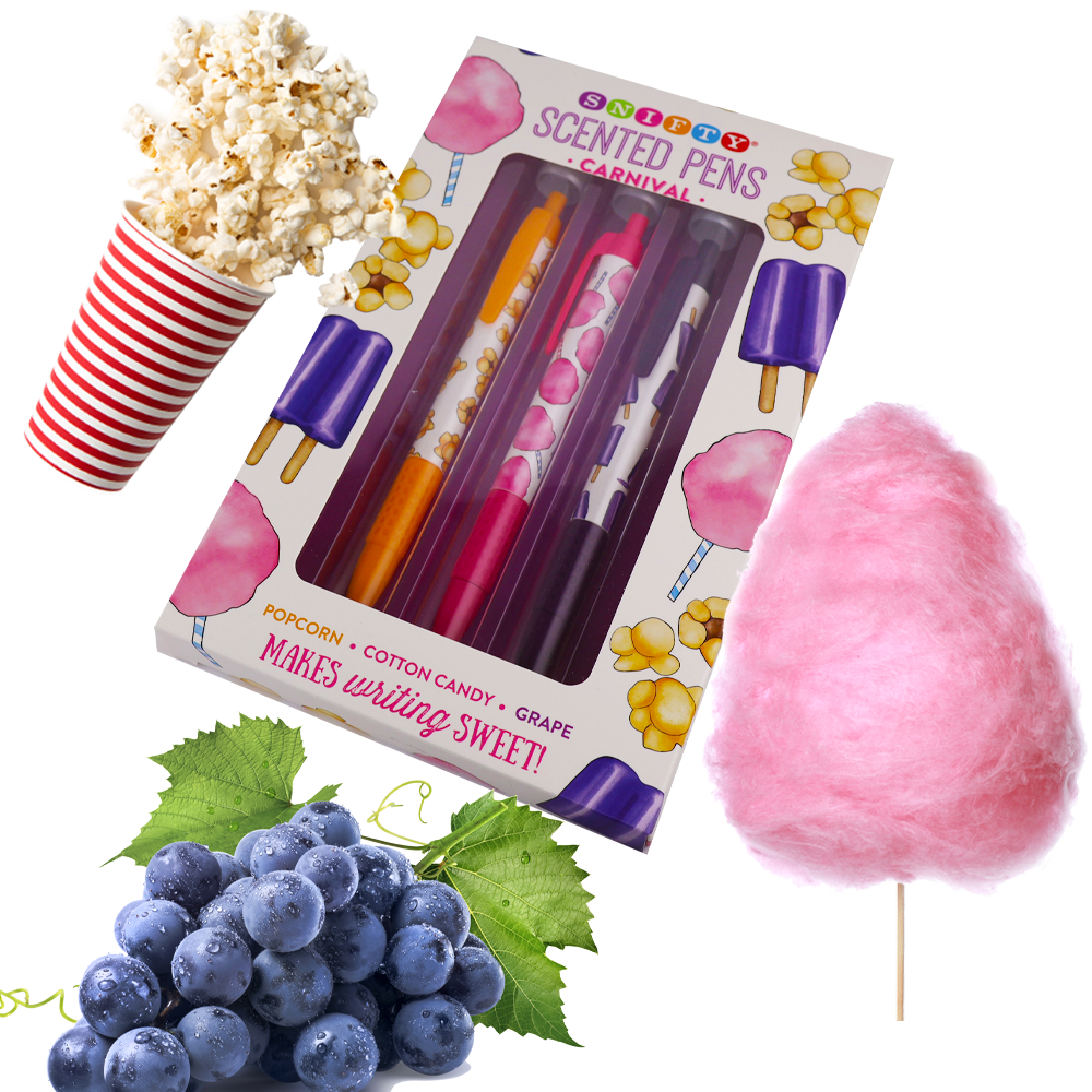Scented Pens - Carnival (Set of 3 Pens)