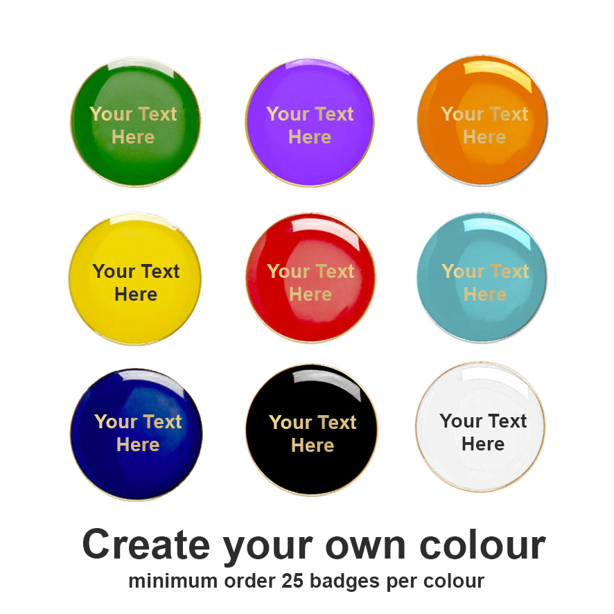 Create your own Round Badges (Coloured)-0