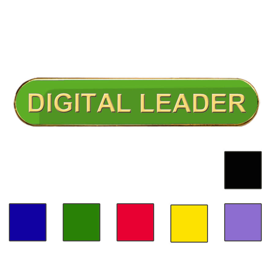 Coloured Bar Shaped Digital Leader Badges-0
