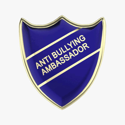 Anti Bullying Ambassador school badges SPINNER-1