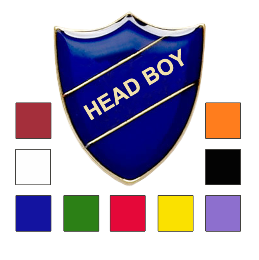 Head Boy school badge shield-0