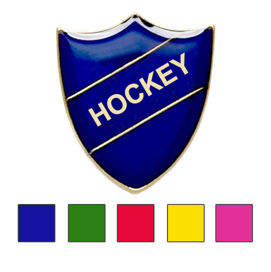HOCKEY SCHOOL BADGES SHIELD-0