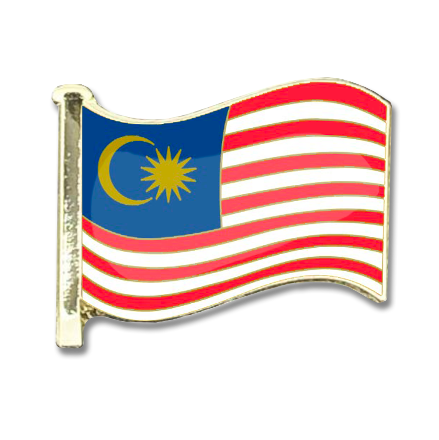Malaysia Flag Badge-0