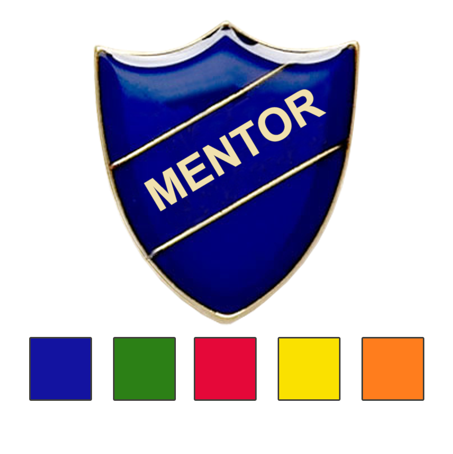 MENTOR SHIELD SCHOOL BADGE-0