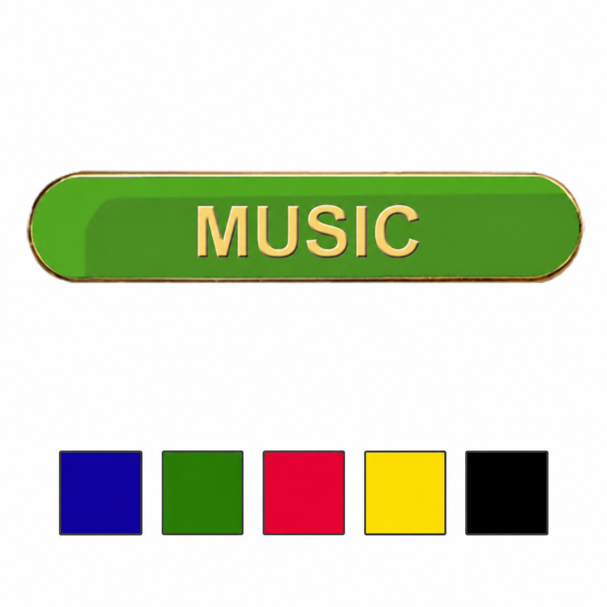 MUSIC BAR BADGE (PACK OF 5)