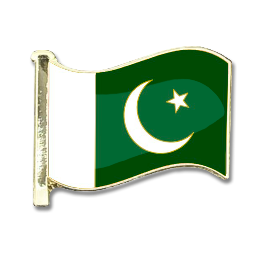 Pakistan Flag Badge-0