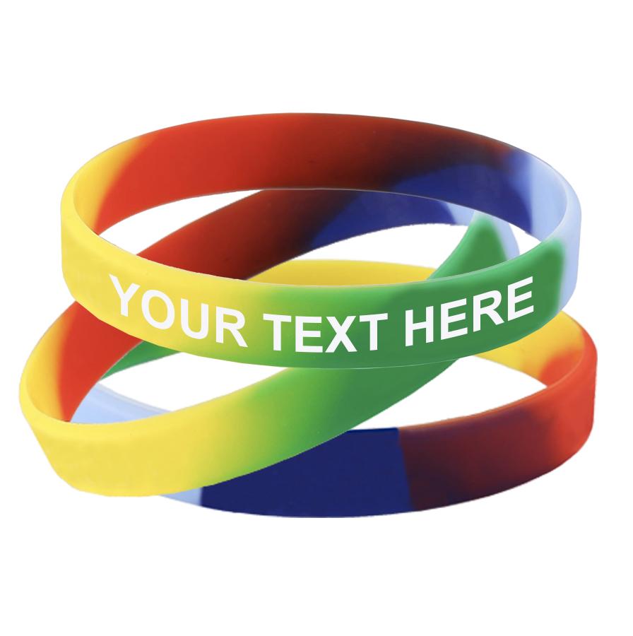 Create your own RAINBOW Wristbands-0