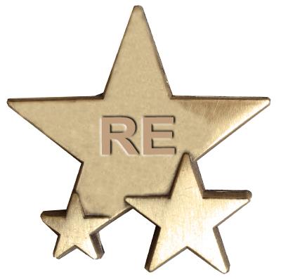 Triple Star Badge - RE-0