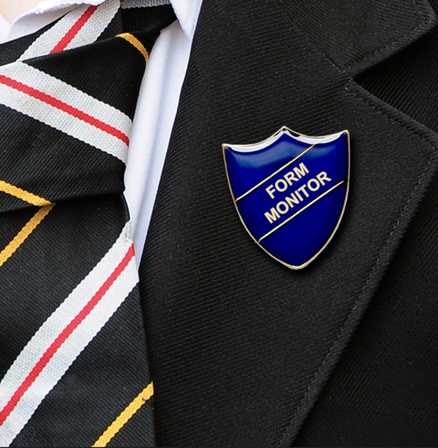 FORM MONITOR SHIELD BADGES BLUE-1