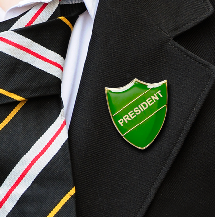 PRESIDENT BADGE GREEN-2