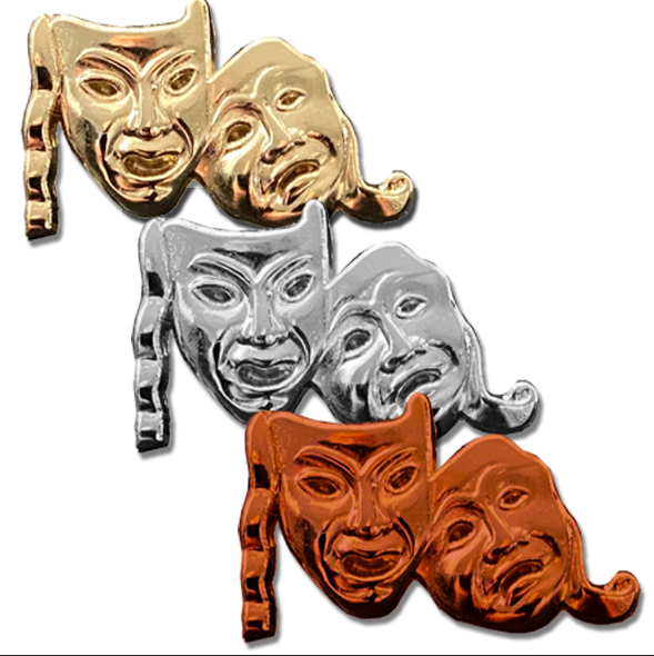drama mask badges-0