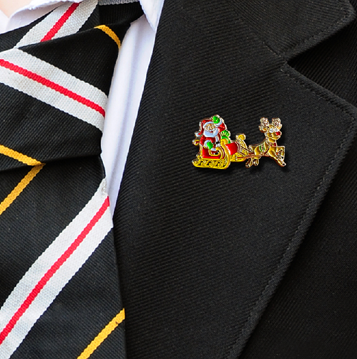 XMAS SLEIGH ON BLAZER-1