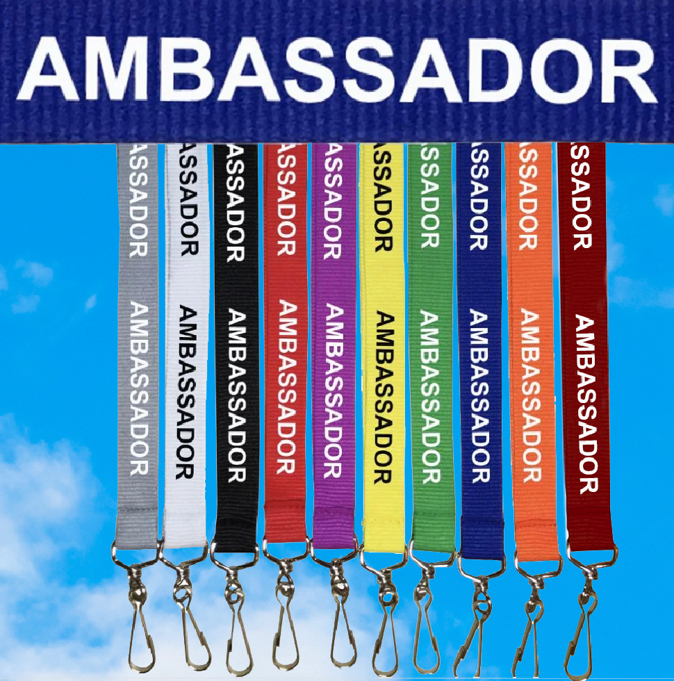 Coloured Ambassador Lanyards-0