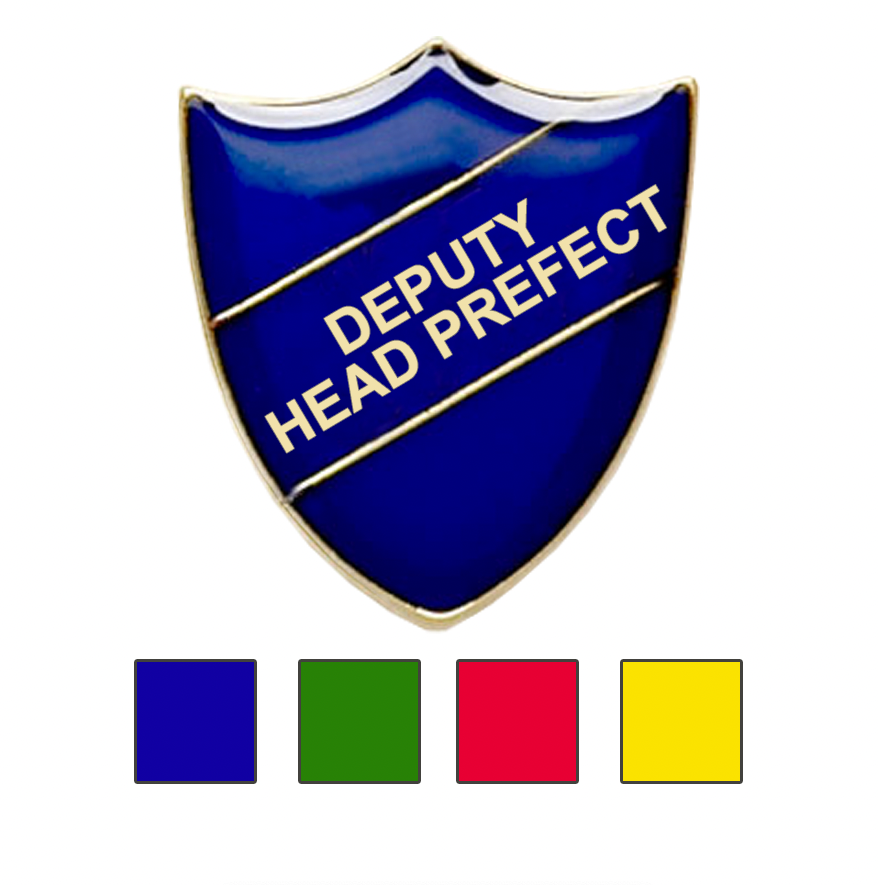 DEPUTY HEAD PREFECT BADGE (Shield Shape)-0