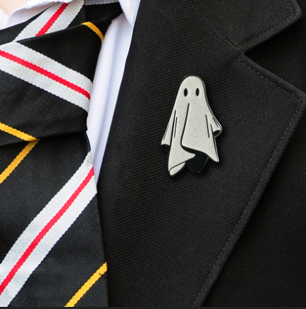 Halloween Ghost Badge-1