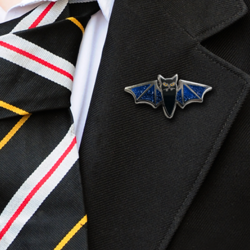 Halloween Bat Badge-1