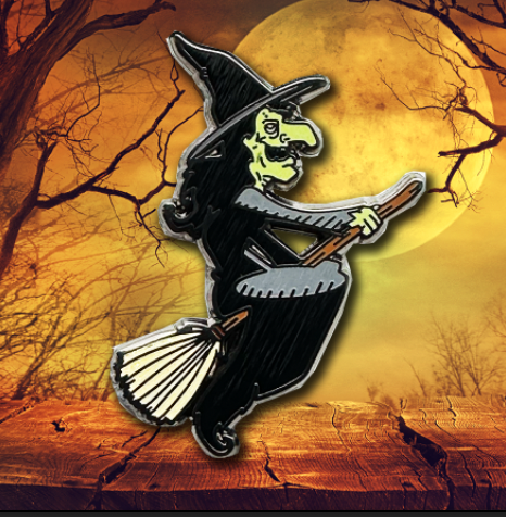 Halloween Witch Badge-0