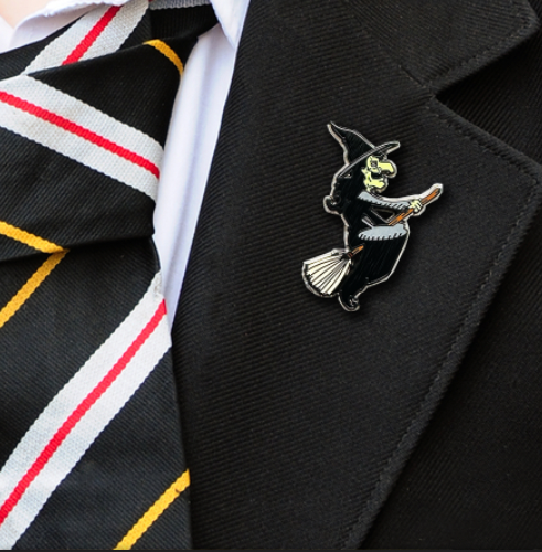 Halloween Witch Badge-1