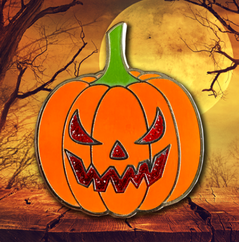 Halloween Pumpkin Badge-0
