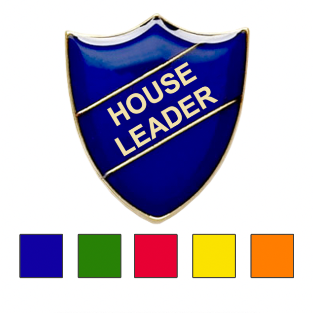 HOUSE LEADER BADGE (Shield Shape)-0