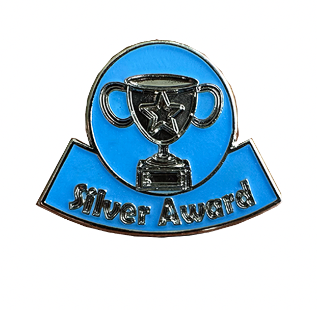 Cup Award Badge - SILVER-0