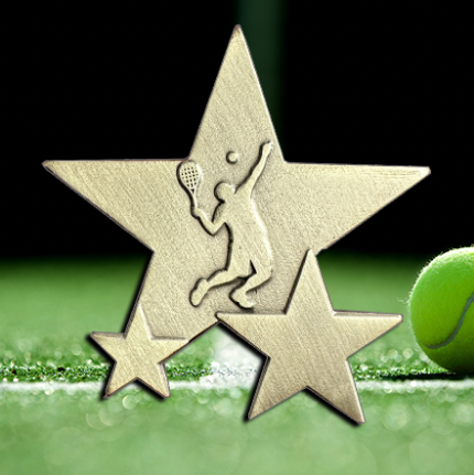 Triple Star Badge - TENNIS-0