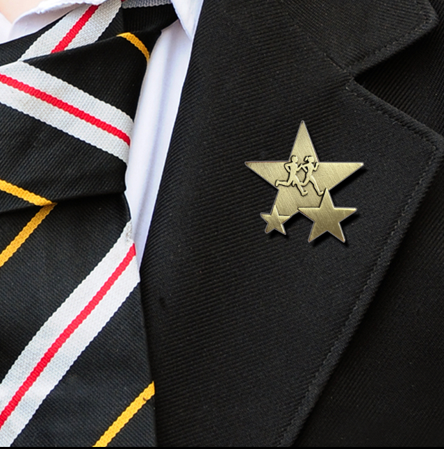 Triple Star Badge - X COUNTRY / RUNNING-1
