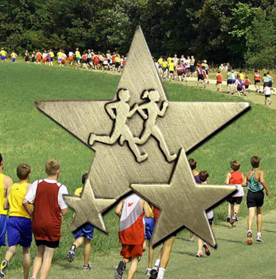 Triple Star Badge - X COUNTRY / RUNNING-0