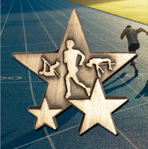 Triple Star Badge - ATHLETICS-0
