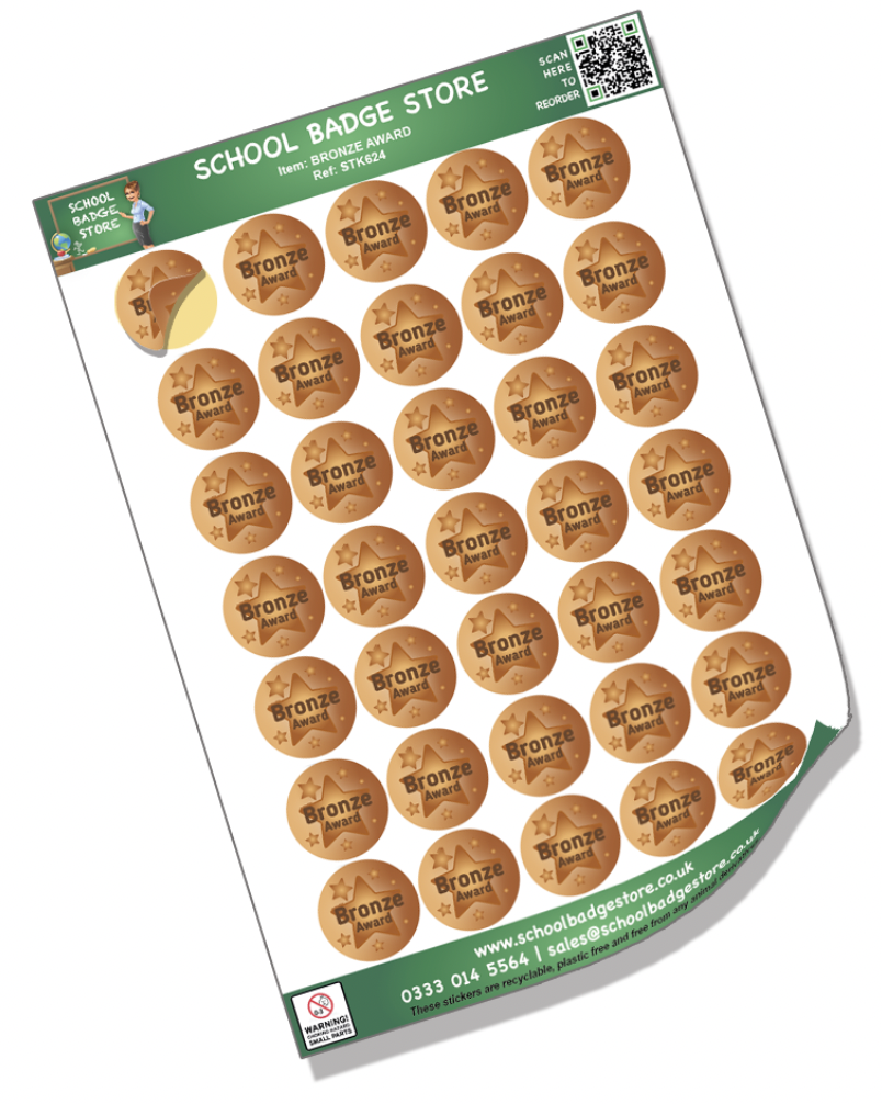 Award Stickers - Bronze-1