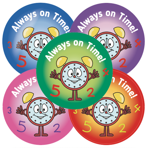 Always On Time Stickers-0