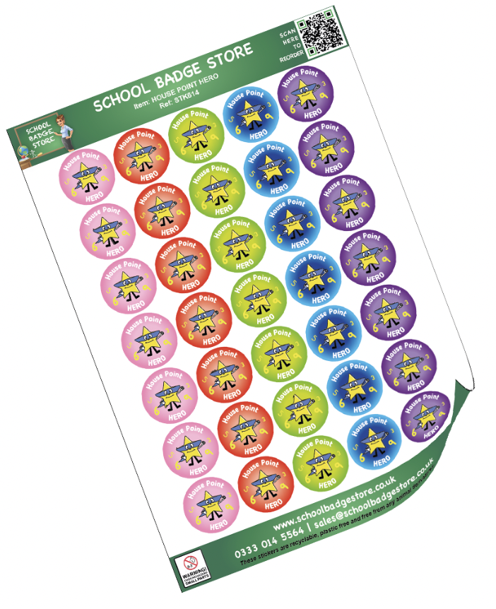 House Point Hero - Stickers-1