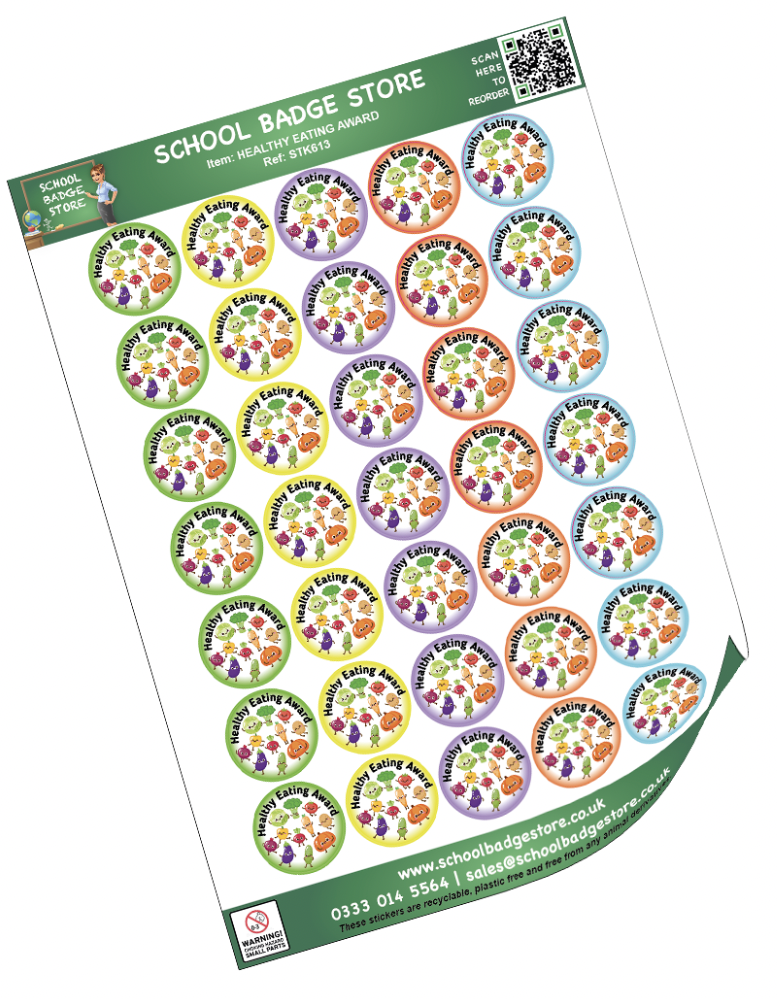 Healthy Eating Award - Stickers-1
