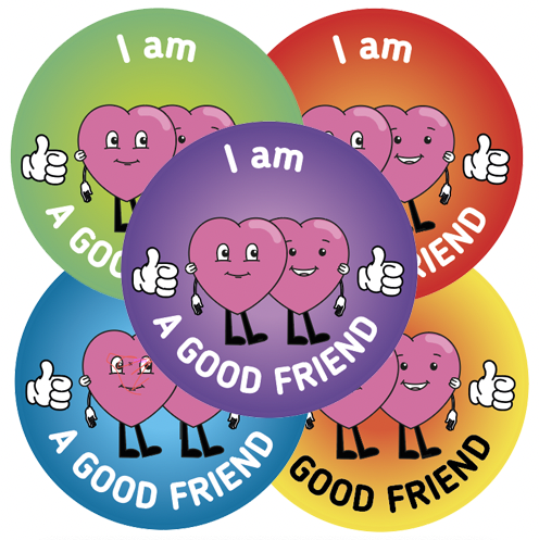 I am A Good Friend - Stickers-0