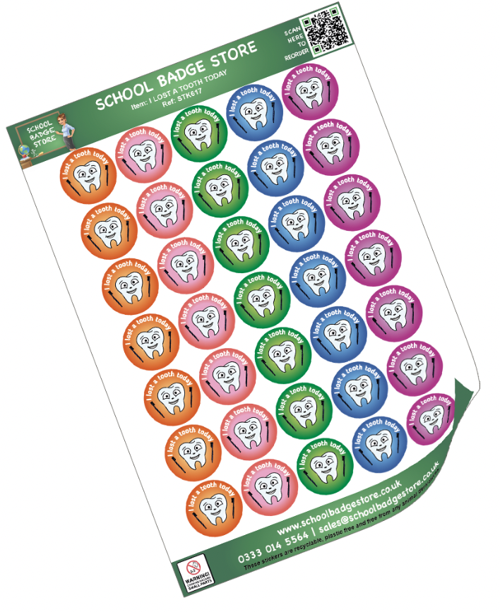 I lost a tooth today - Stickers-1