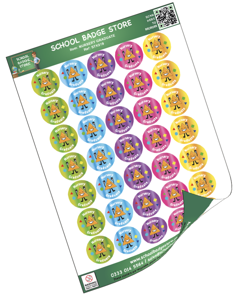 Nursery Graduate - Stickers-1