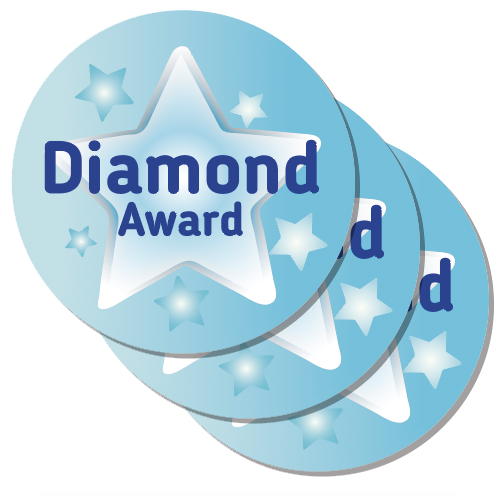 Award Stickers - Diamond-0