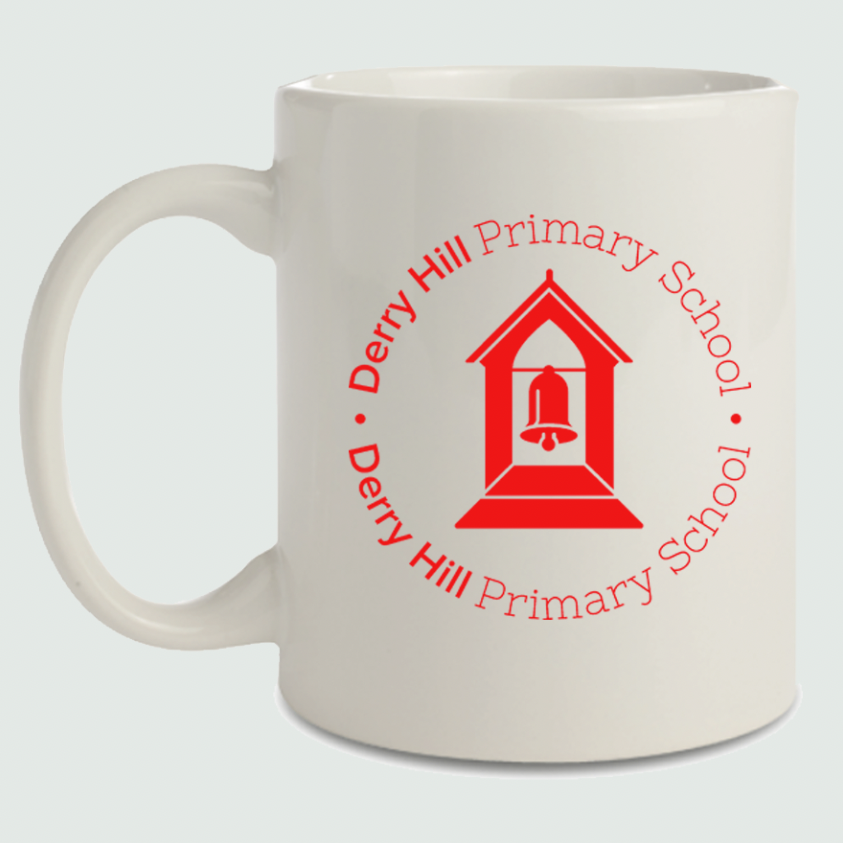 Durham Ceramic Mug printed ONE colour-1