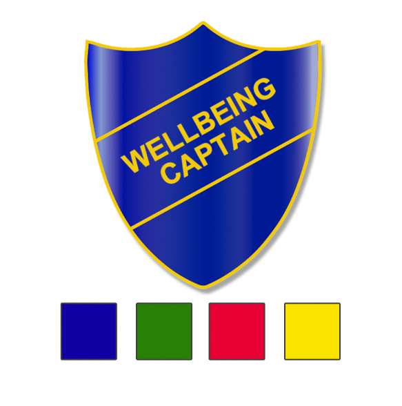 WELLBEING CAPTAIN SHIELD BADGE-0
