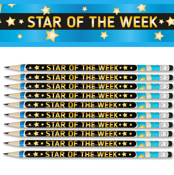 STAR OF THE WEEK (pack of 10 pencils)-0