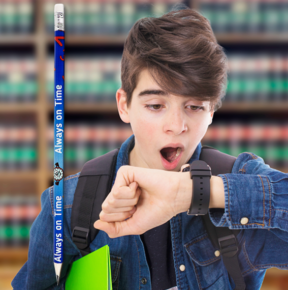 Always on Time (pack of 10 pencils)-1
