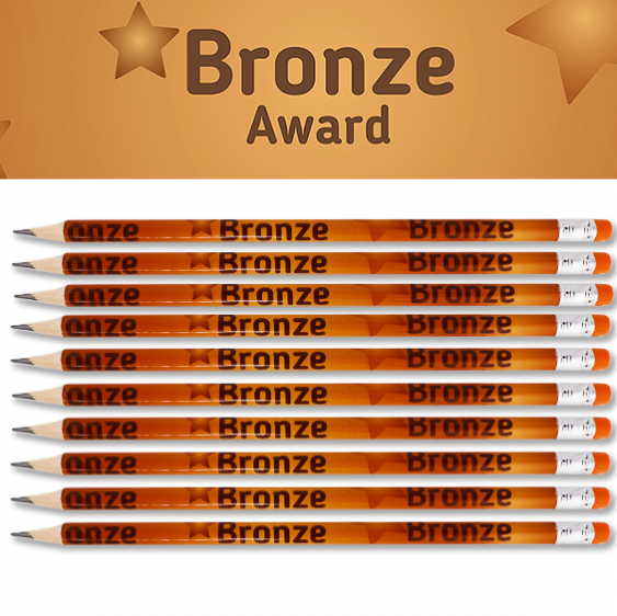 Bronze Award (pack of 10 pencils)-0