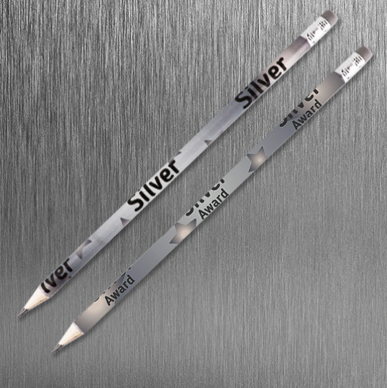 Silver Award (pack of 10 pencils)-1